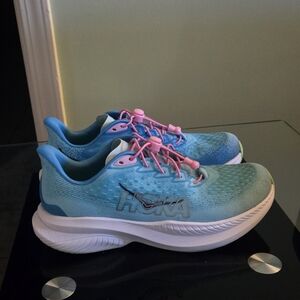Hoka One One Mach 6 Women's Size 8.5 Blue Running Shoes